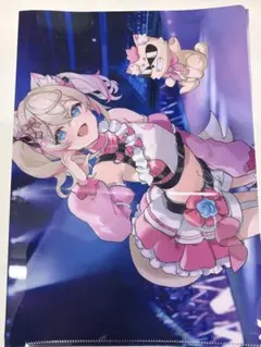 ホロライブ モココ(フワモコ) クリアファイル