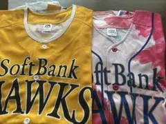 福岡ソフトバンクホークス ユニフォーム Lサイズ 2点セット