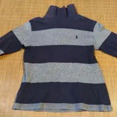 ポロ・ラルフ・ローレン ストライプポロシャツ