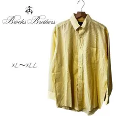 美品 ブルックスブラザーズ 長袖BDシャツ M (XL相当)ビッグシルエット 綿のサムネイル
