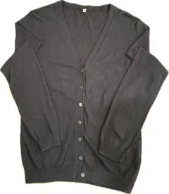 無印良品　カーディガン　紺色