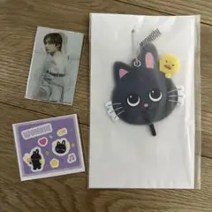 RIIZE ウォンビン　ミニうちわキーホルダー　デコステッカー　フォトカード