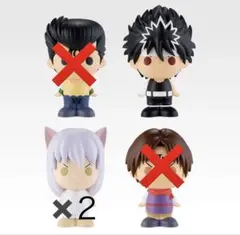 一番くじ　幽遊白書　F賞 SOFVICちゅ　2種3点