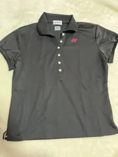 YONEX バドミントン ユニフォーム　レディース　XO ブラック　背面福井