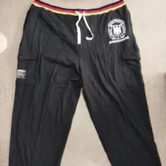 メルカリ市SALE】BUNDESWEAR カーゴスウェットパンツ 黒 ８Ｌ
