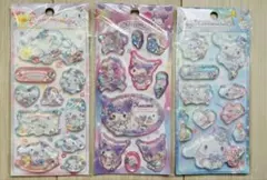 【海外正規品】クロミ　シナモロールウォーターシャカシャカシール♡ 3枚セット♡