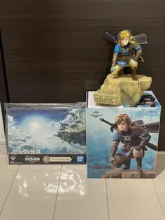 ゼルダの伝説 FIGURIZMα リンク　キャンパスボード 3体セット