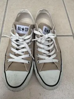 コンバースオールスター converse ALLSTAR ベージュ スニーカー