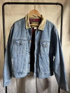 GAP DENIM デニムジャケット コーデュロイ襟付き　OLDGAP Lサイズ