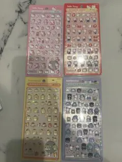 【正規品】ボンボンドロップシール サンリオミニ 4枚