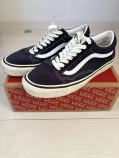 未使用級　vans バンズ　オーセンティック　アナハイム　ネイビー　2038 VANS/バンズ】オーセンティック アナハイムファクトリー