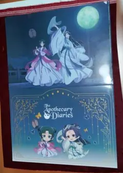 薬屋のひとりごと　クリアファイル　月精　ちびキャラ