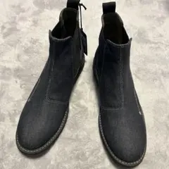 G-STAR RAW ジースターロウ ブラックレザーサイドゴアブーツ 28cm G-STAR RAW (ジースターロー) レザー サイドゴア ブーツ GS 162