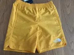 ノースフェイス キッズ ショートパンツ 速乾性水陸両用 USA Sサイズイエロー