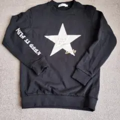 THE SHOP TK 黒トレーナー 150