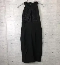 H han queen 古着 アメスリ プリーツ切替ノースリーブワンピース