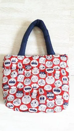 アンパンマン　トートバッグ　手提げバッグ