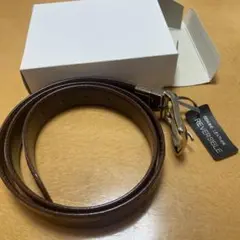 本革 メンズベルト ブラウン