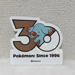 韓国限定　ポケモン 30周年記念 ステッカー　ゴマゾウ