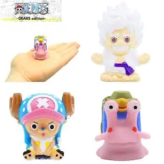 ONEPIECE ギア5《3個セット》ミニフィギュア モンキーDルフィ 電伝虫