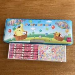 【新品】サンリオえんぴつ2B/ポムポムプリン筆箱/Sanrio