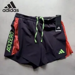 新品 Msize アディダス アディゼロ 駅伝 ランニング ショート パンツ
