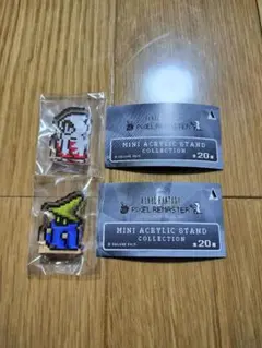 FFピクセルリマスター アクリルスタンド　白魔道士/黒魔道士　FF3　2個セット