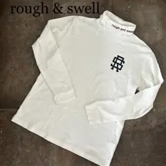 rough&swell ラフアンドスウェル　ポロシャツ　大きいサイズ　XL LL rough&swell ポロシャツ サイズM 美品 ROUGH&SWELL（ラフアンド