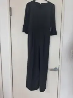 美品✨ カデュネ デコルテオールインワン サロペット ワイドパンツ