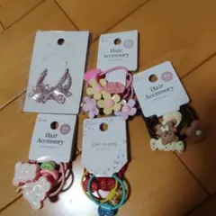 キッズ　ヘアゴム