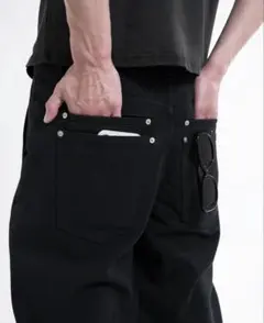 asapmode Stacked Canvas Wide-Leg Pants - メルカリ