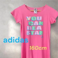adidas 半袖Tシャツ ピンク