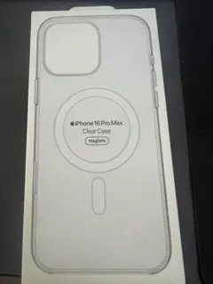 【未開封】MagSafe対応iPhone 16 Pro Maxクリアケース
