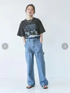 Ungrid ペインタールーズパンツ Sサイズ