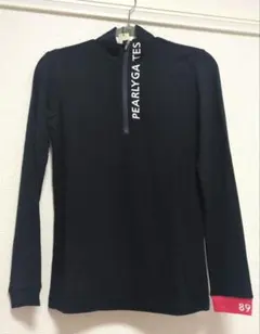 新品、未使用　パーリーゲイツ　長袖　モック濃紺