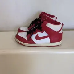 ナイキ ハイカット スニーカー レッド/ホワイト