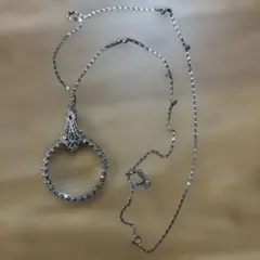 ペンダント型ルーペ 拡大鏡 ネックレス