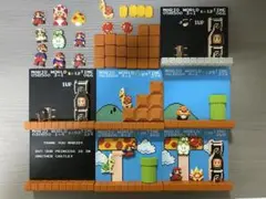 スーパーマリオブラザーズ　ステージフィギュア　12種　マグネットフィギュア スーパーマリオブラザーズ ステージフィギュア 12種 マグネット