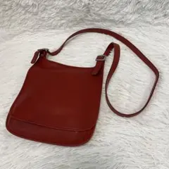 Old Coach All Leather Shoulder Bag 9135