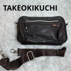 TAKEOKIKUCHI ショルダーバッグ　ハンドバッグ　セカンドバッグ