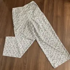GU 花柄　ロングパンツ
