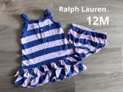 Ralph Lauren ラルフローレン　キャミワンピース　ボーダー　12M