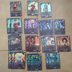 ドラゴンボール フュージョンワールド FB10青デッキパーツまとめ売り