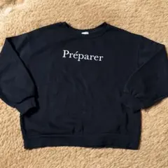 GLACIERトレーナー L ネイビー