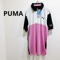 【新品】PUMA/プーマ トップス Tシャツ ポロシャツ 刺繍 ゴルフ スポーツのサムネイル