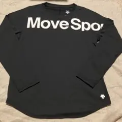 DESCENTE Move Sport 長袖Tシャツ ブラック　レディース　Mのサムネイル