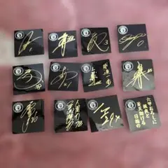 選手サイン入りコレクションシール　未使用