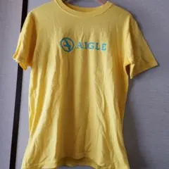 AIGLE 黄色 Tシャツ 8502-03228 日本製のサムネイル