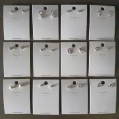 【新品】シルバーピアス 12ペアセット