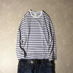 00s archive border cut sew l/s tee y2k - メルカリ